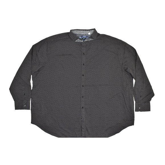 Robert Graham Other - Robert Graham Men's Black Geometric Button Down Shirt Size 4XL 100% Cotton